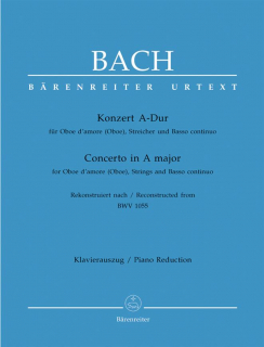 JS Bach: Concerto In A i gruppen Noter & böcker / Oboe / Kammarmusik med oboe hos musikskolan.se (BA514590)