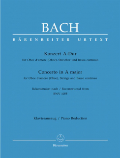 JS Bach: Concerto In A i gruppen Noter & böcker / Oboe / Kammarmusik med oboe hos musikskolan.se (BA514590)