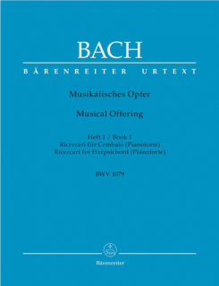 Bach: Musikalisches Opfer Heft 1 BWV 1079 i gruppen Noter & böcker / Piano/Keyboard / Klassiska noter hos musikskolan.se (BA5154)