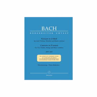 Bach: Konzert in d-moll für zwei Violinen BWV 1043 i gruppen Noter & böcker / Violin / Klassiska noter hos musikskolan.se (BA5188-90)