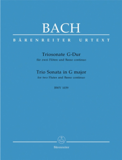 Bach: Triosonat G-dur/2 Fl+Bc i gruppen Noter & böcker / Flöjt / Duetter - 2 flöjter / 2 flöjter+piano hos musikskolan.se (BA5199)
