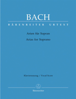 Bach: Arias for Soprano i gruppen Noter & böcker / Sång och kör / Klassisk sång hos musikskolan.se (BA5211-04)
