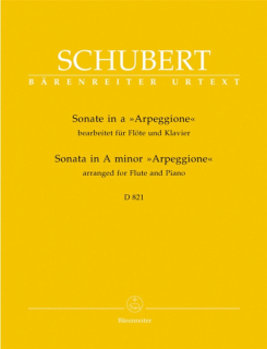 Schubert: Arpeggione Flöjt + piano i gruppen Noter & böcker / Flöjt / Flöjt med pianoackompanjemang hos musikskolan.se (BA5681)