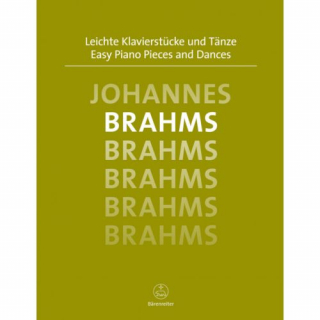 Brahms: Leichte Klavierstücke und Tänze i gruppen Noter & böcker / Piano/Keyboard / Klassiska noter hos musikskolan.se (BA6566)