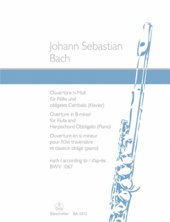 Bach: Svit h-moll - Fl+Pi i gruppen Noter & böcker / Flöjt / Flöjt med pianoackompanjemang hos musikskolan.se (BA6812)