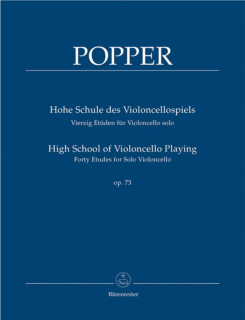 Popper: Hohe Schule des Violoncellospiels i gruppen Noter & böcker / Cello / Spelskolor hos musikskolan.se (BA6978)