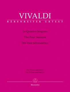 Vivaldi: Le Quattro Stagioni violin och piano i gruppen Noter & böcker / Violin / Klassiska noter hos musikskolan.se (BA6994)