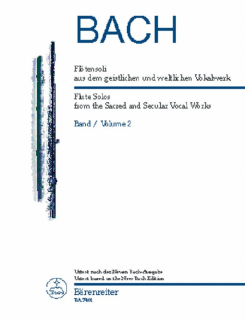 Bach: Flöjtsolon ur vokal 2 i gruppen Noter & böcker / Flöjt / Soloflöjt hos musikskolan.se (BA7401)