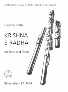 Scelsi: Krishna e Radha Flöjt + piano i gruppen Noter & böcker / Flöjt / Flöjt med pianoackompanjemang hos musikskolan.se (BA7444)