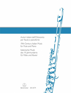 19th Century Italian Music  /Fl+pi i gruppen Noter & böcker / Flöjt / Flöjtalbum hos musikskolan.se (BA8174)