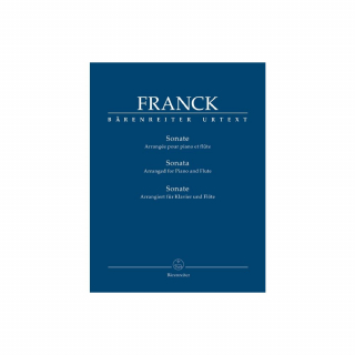 Franck: Sonat A-dur arrangerad för piano och flöjt i gruppen Noter & böcker / Flöjt / Flöjt med pianoackompanjemang hos musikskolan.se (BA8734)
