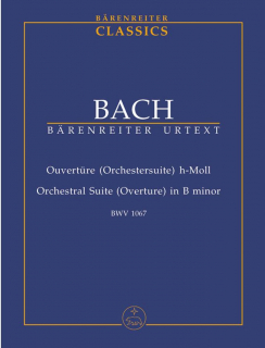 Bach: Orchestral Suite - Overture No.2 In B Minor i gruppen Noter & böcker / Flöjt / Övrig kammarmusik med flöjt hos musikskolan.se (BATP193)