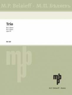 Tcherepnin: Trio op 59 för flöjttrio (3 c-flöjter) i gruppen Noter & böcker / Flöjt / Trios: tre flöjter hos musikskolan.se (BEL220)