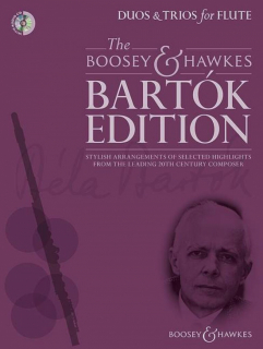 Bartok: Duets & Trios for Flute (+CD) i gruppen Noter & böcker / Flöjt / Duetter - 2 flöjter / 2 flöjter+piano hos musikskolan.se (BH13197)