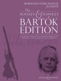 Bartok: Rumänska folkdanser /Fl+pi i gruppen Noter & böcker / Flöjt / Flöjt med pianoackompanjemang hos musikskolan.se (BH13206)