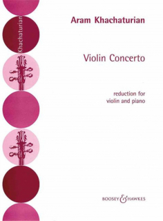 Khachaturian: Violinkonsert i d-moll  i gruppen Noter & böcker / Violin / Klassiska noter hos musikskolan.se (BH3480)