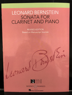 Bernstein: Sonata For Clarinet And Piano i gruppen Noter & böcker / Klarinett / Klassiska noter hos musikskolan.se (BHI10747)