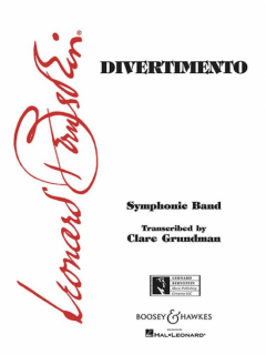 Leonard Bernstein: Divertimento for Symphonic Band i gruppen Noter & böcker / Blåsorkester / Blåsorkester, Concert band etc hos musikskolan.se (BHI64351)