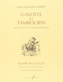 Gavotte et tambourin i gruppen Noter & böcker / Flöjt / Flöjt med pianoackompanjemang hos musikskolan.se (BIL3189)