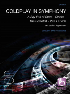 Coldplay in Symphony Concert band Partitur och stämmor i gruppen Noter & böcker / Blåsorkester / Blåsorkester, Concert band etc hos musikskolan.se (BMP19011689)