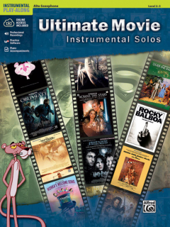 Ultimate Movie Instrumental Solo - Alto Saxophone i gruppen Noter & böcker / Saxofon / Playalong för saxofon hos musikskolan.se (BN40111)