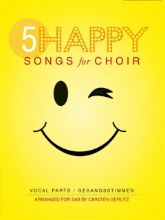 5 Happy Songs For Choir i gruppen Noter & böcker / Sång och kör / Körnoter och flerstämmigt hos musikskolan.se (BOE7731GP)