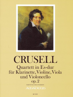 Crusell: Kvartett Eb-dur för klarinett, violin, viola och cello i gruppen Noter & böcker / Fagott / Kammarmusik med fagott hos musikskolan.se (BP1919)