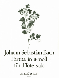 Bach: Partita a-moll för soloflöjt BWV 1013 i gruppen Noter & böcker / Flöjt / Soloflöjt hos musikskolan.se (BP2460)