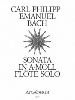 Bach CPE: Sonata a-moll i gruppen Noter & böcker / Flöjt / Soloflöjt hos musikskolan.se (BP675)