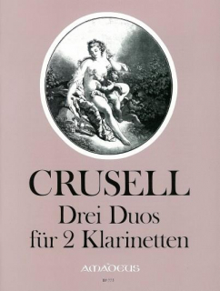 Crusell: 3 Duos op.6 für 2 Klarinetten i gruppen Noter & böcker / Klarinett / Klassiska noter hos musikskolan.se (BP775)