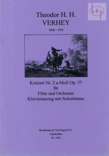 Verhey: Concerto d-moll op 43 Flöjt och piano i gruppen Noter & böcker / Flöjt / Flöjt med pianoackompanjemang hos musikskolan.se (BVP1548)