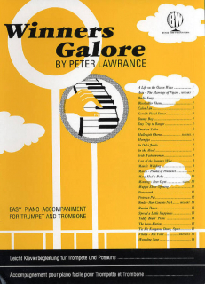 Winners Galore Piano Acc. for Trumpet/Trombone i gruppen Noter & böcker / Trumpet / Spelskolor hos musikskolan.se (BWP0118PA)