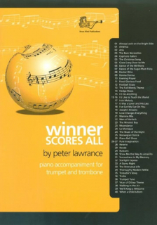 Winner Scores All Piano Acc Trumpet/Trombone i gruppen Noter & böcker / Trumpet / Spelskolor hos musikskolan.se (BWP0138PA)