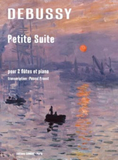 Debussy: Petite Suite för två flöjter och piano i gruppen Noter & böcker / Flöjt / Duetter - 2 flöjter / 2 flöjter+piano hos musikskolan.se (C06644)