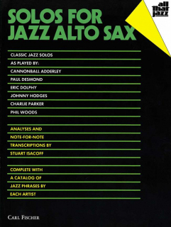 Solos for Jazz Alto Sax i gruppen Noter & böcker / Saxofon / Klassiska noter hos musikskolan.se (CFATJ303)