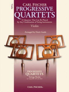 Progressive Quartets Violin i gruppen Noter & böcker / Violin / Notsamlingar hos musikskolan.se (CFBF69)