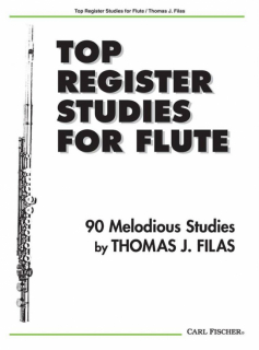 Filas: Top Register Studies i gruppen Noter & böcker / Flöjt / Spelskolor, etyder och övningar hos musikskolan.se (CFO4739)