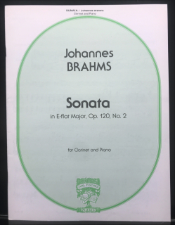 Brahms: Sonata In E-Flat Major Op. 120 No. 2 - Kl+Pi i gruppen Noter & böcker / Klarinett / Klassiska noter hos musikskolan.se (CFW1697)