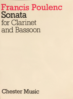 Poulenc: Sonata kl+fagott i gruppen Noter & böcker / Klarinett / Kammarmusik med klarinett hos musikskolan.se (CH00228)