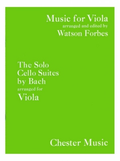 6 sviter för solocello - utgåva för viola i gruppen Noter & böcker / Viola / Klassiska noter hos musikskolan.se (CH01401)