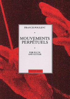 Poulenc: Mouvements Perpétuels /Fl+gi i gruppen Noter & böcker / Flöjt / Flöjt med gitarr eller harpa hos musikskolan.se (CH55441)