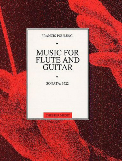 Poulenc: Sonata 1922 /Fl+Gi i gruppen Noter & böcker / Flöjt / Flöjt med gitarr eller harpa hos musikskolan.se (CH55653)