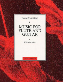 Poulenc: Sonata 1922 för flöjt och gitarr i gruppen Noter & böcker / Flöjt / Flöjt med gitarr eller harpa hos musikskolan.se (CH55653)