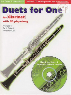 Duets for one Kl+CD i gruppen Noter & böcker / Klarinett / Kammarmusik med klarinett hos musikskolan.se (CH61556)