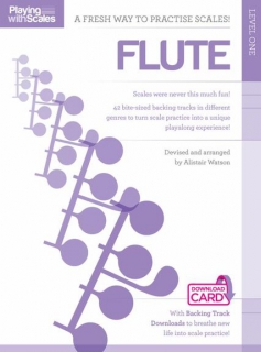 Playing with Scales Flute m nedladdningskomp i gruppen Noter & böcker / Flöjt / Spelskolor, etyder och övningar hos musikskolan.se (CH82093)