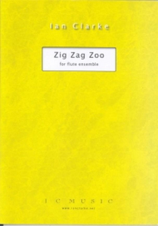Clarke: Zig Zag Zoo /4 Fl i gruppen Noter & böcker / Flöjt / Kvartetter: 4 flöjter hos musikskolan.se (CLA052)