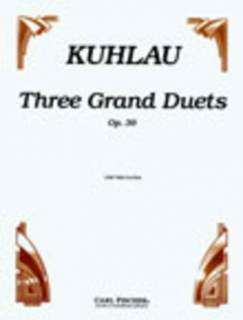 Kuhlau: 3 Grand Duets op 39 i gruppen Noter & böcker / Flöjt / Duetter - 2 flöjter / 2 flöjter+piano hos musikskolan.se (CU190)