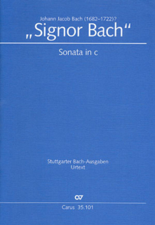 Bach: Sonate in c i gruppen Noter & böcker / Oboe / Notsamlingar hos musikskolan.se (CV3510100)
