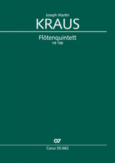 Kraus: Flötenquintett för flöjt och stråk i gruppen Noter & böcker / Flöjt / Flöjt med stråkinstrument hos musikskolan.se (CV50.662)