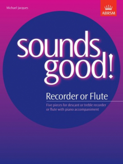 Jacques Sounds Good Fl+pi i gruppen Noter & böcker / Flöjt / Flöjt med pianoackompanjemang hos musikskolan.se (D6749)